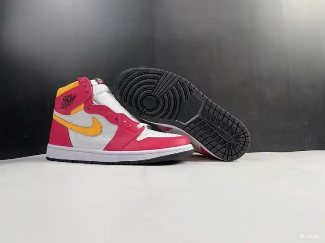 Rep TBK High Jordan Red 1 555088-603 Air Fusion OGLight 0522